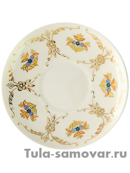 Кофейная пара форма Жасмин рисунок Этюд Императорский фарфоровый завод