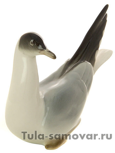 Скульптура Чайка Императорский фарфоровый завод