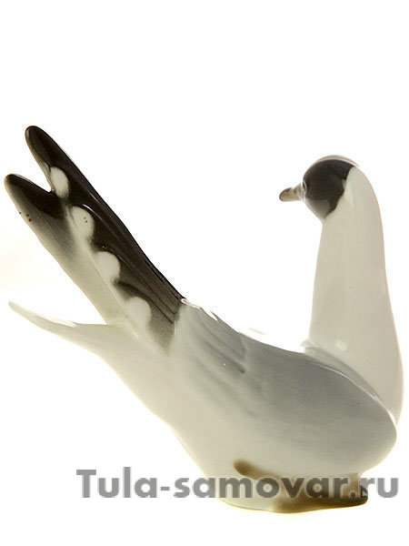 Скульптура Чайка Императорский фарфоровый завод
