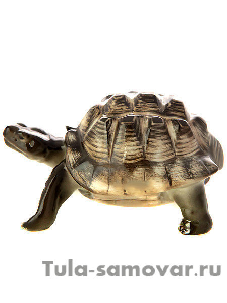 Скульптура Черепаха светлый панцирь Императорский фарфоровый завод