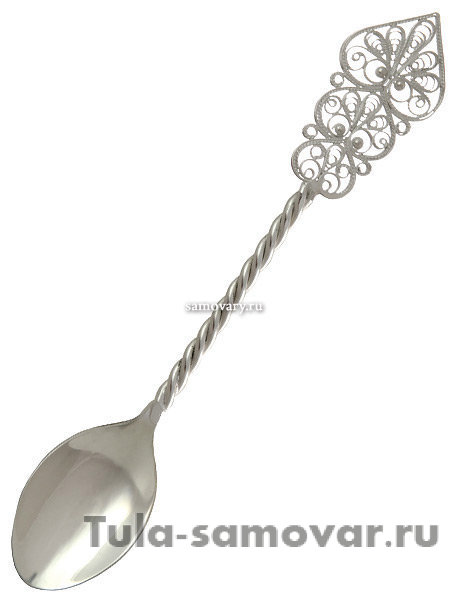 Подстаканник "Бадейка" на 1 персону в подарочном футляре Казаковская филигрань