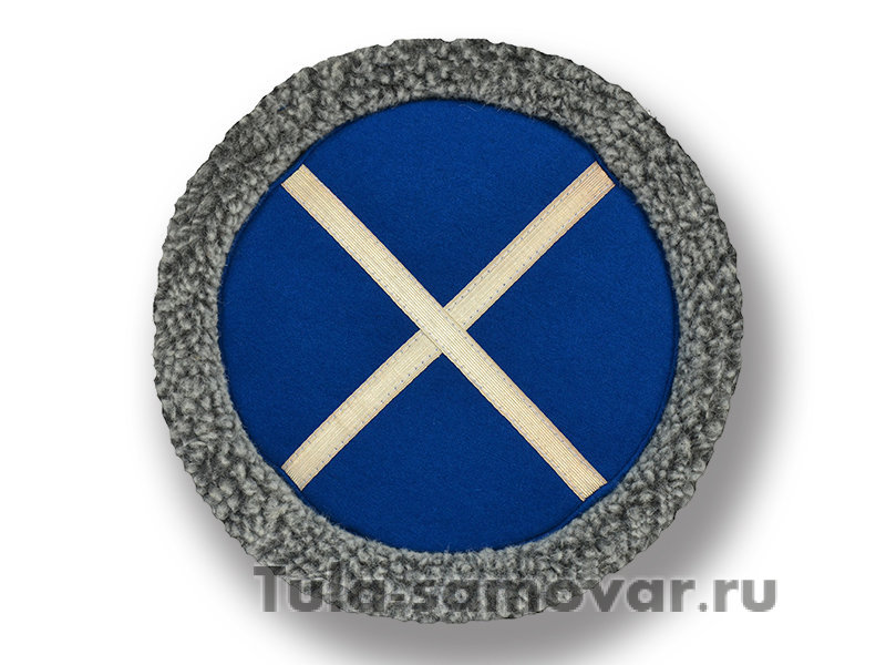 Кубанка терских казаков серая натуральная овчина