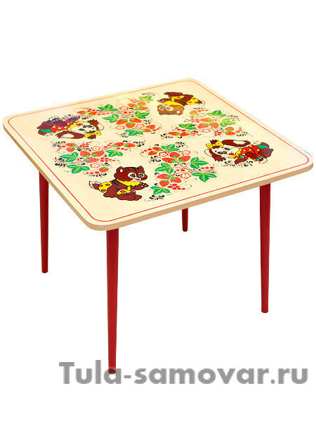 Детский стол "Осень" с художественной росписью Хохлома, арт. 72320000000
