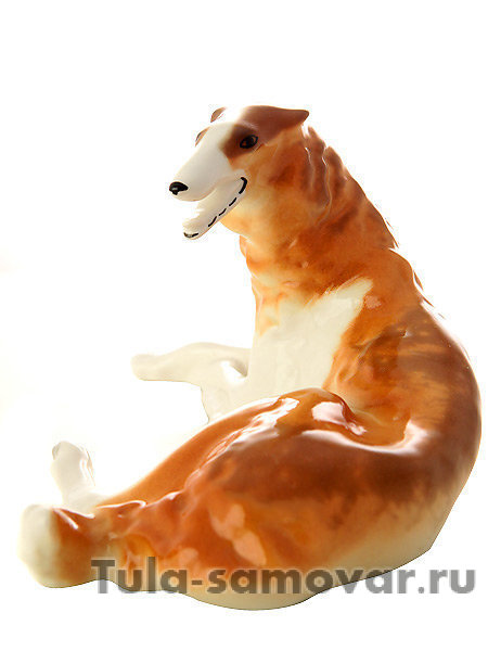 Статуэтка Борзая Императорский фарфоровый завод