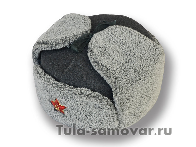 Шапка-ушанка рядового и сержантского состава РККА образец 1940г