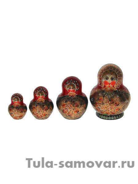 Матрешка "Русская красавица люкс", арт. 108