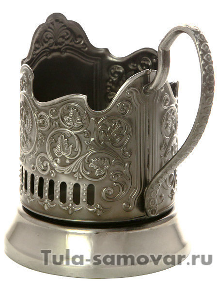 Никелированный подстаканник "Медный всадник" Кольчугино