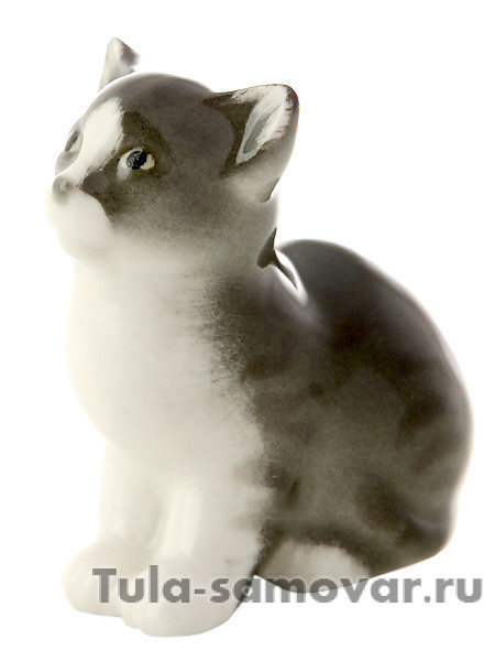 Статуэтка из фарфора Котенок Тишка Императорский фарфоровый завод