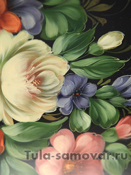 Овальный поднос "Лесной букет", арт. 2133