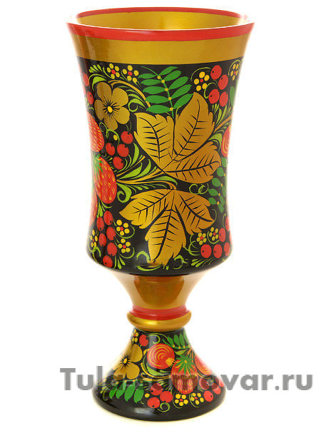 Набор  "Вечерний" 4 предмета Хохлома