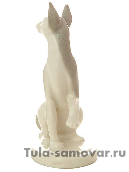 Статуэтка Кошка сфинкс серая Императорский фарфоровый завод