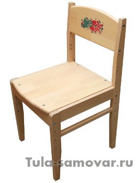 Растущий стул детский &quot;Кроха&quot; с рисунком на спинке, арт. 79210000000