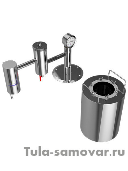 Самогонный аппарат Феникс "Народный" 10 литров с разборным сухопарником