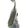 Скульптура Невская корюшка Голубая волна Императорский фарфоровый завод