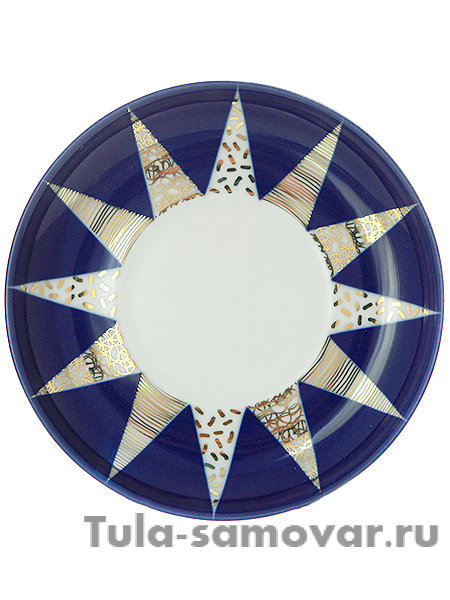 Бокал с блюдцем форма Ленинградский-2 рисунок Мориока Императорский фарфоровый завод