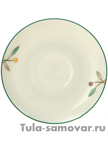 Кофейная чашка с блюдцем форма Ландыш 2 рисунок Гвоздика и нарцисс ИФЗ