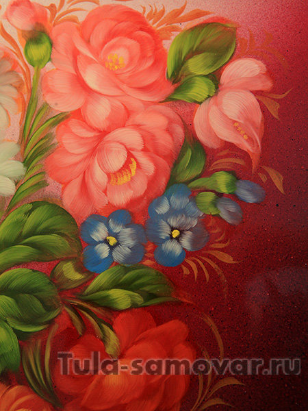 Поднос "Двойной фон" прямоугольный малый, арт. 2143