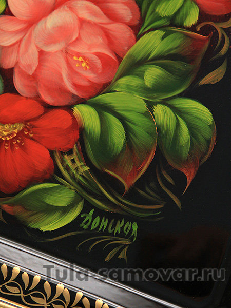 Поднос "Двойной фон" прямоугольный малый, арт. 2143