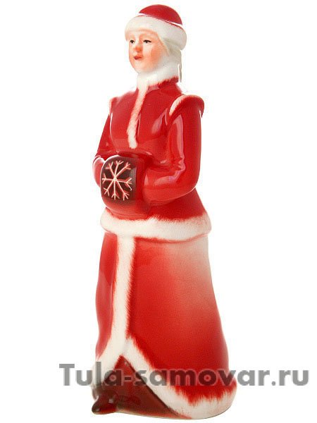 Статуэтка Снегурка рисунок Красный нос Императорский фарфоровый завод
