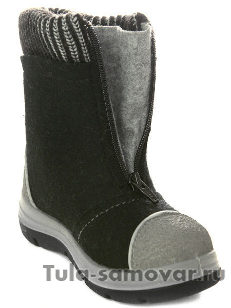 Валенки Котофей черные малодетские-дошкольные, 367102-42