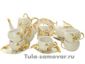 Dulevskij Chajnyj Serviz Forma Fruktovyj Sad Risunok Yablonevyj Sad 6 15 Kupit V Sankt Peterburge