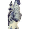 Скульптура Петушок с цыпленком Гжель, автор Жигунов А.