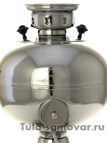 Электрический самовар 3 л никелированный "Шар"