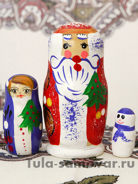 Матрешка "Дед Мороз мини" арт. 30