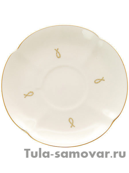 Чайная пара форма Наташа рисунок Петельки Императорский фарфоровый завод