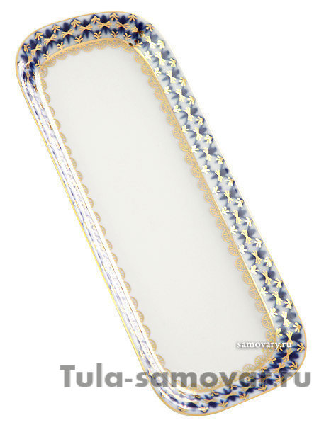 Набор для специй фарфоровый форма Молодежная рисунок Кобальтовая сетка Императорский фарфоровый завод