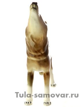 Скульптура из фарфора &quot;Волк стоящий&quot;, Императорский фарфоровый завод