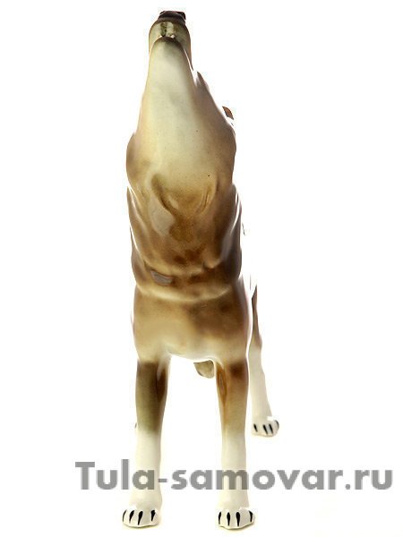 Скульптура из фарфора "Волк стоящий", Императорский фарфоровый завод