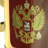 Комбинированный самовар 60 литров с гербом РФ