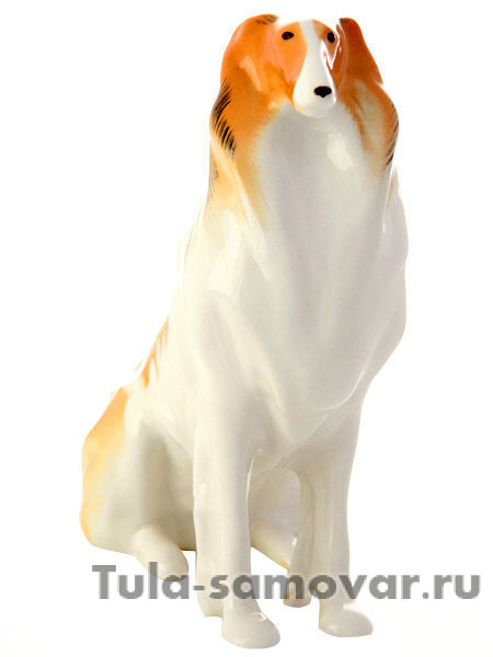 Скульптура Колли Императорский фарфоровый завод
