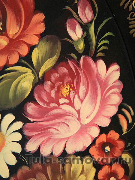 Поднос "Ромашки" малый овальный