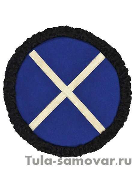 Кубанка из натурального черного каракуля терского казачества