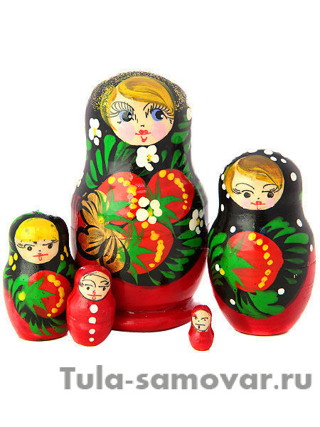 Матрешка "Хохлома классическая мини" арт. 543