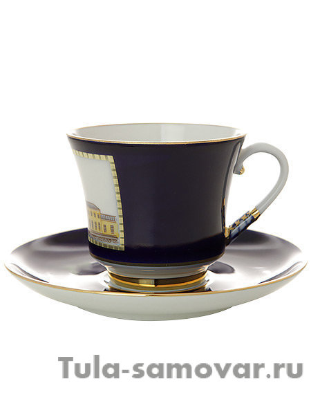 Сервиз чайный форма Банкетная рисунок Классика Петербурга 6/20 Императорский фарфоровый завод