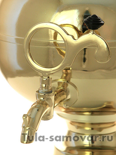 Электрический самовар 3 литра желтый шар, арт. 110587