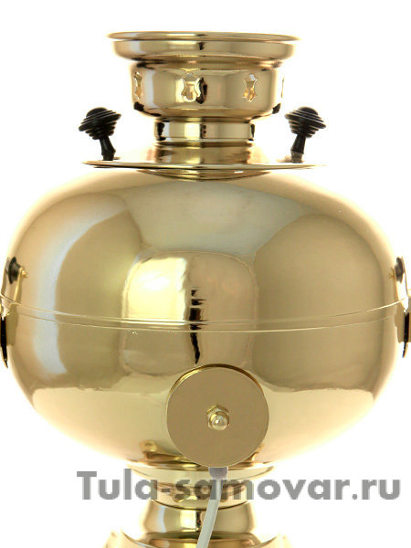 Электрический самовар 3 литра желтый шар, арт. 110587