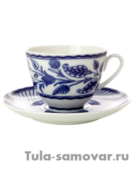 Сервиз чайный форма Весенняя рисунок В сторону востока 6/20 Императорский фарфоровый завод