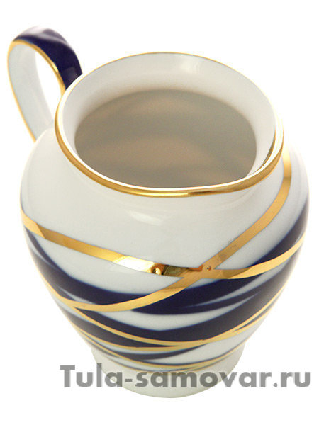 Сливочник форма Весенняя рисунок Кокон Императорский фарфоровый завод