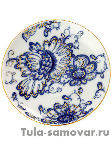 Чайная пара форма Шатровая рисунок Поющий сад Императорский фарфоровый завод