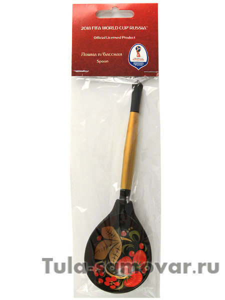 Сувенирная ложка "FIFA" Хохлома