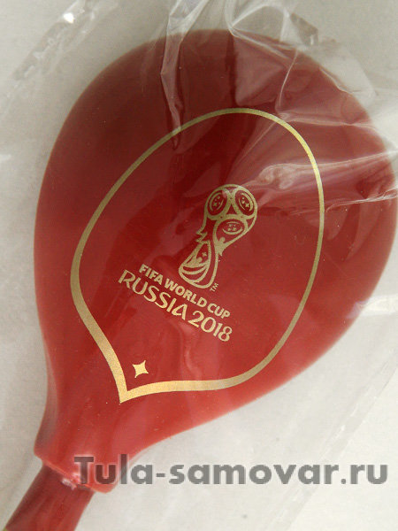 Сувенирная ложка "FIFA" Хохлома