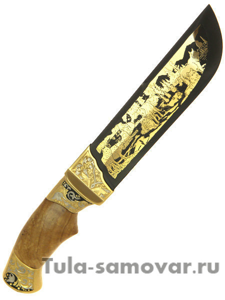 Нож "Вавилон (Волчья стая)" Златоуст