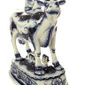 Гжельская скульптура "Корова Ночка"