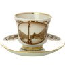 Чайная чашка с блюдцем форма Банкетная рисунок Дворцовая площадь ИФЗ