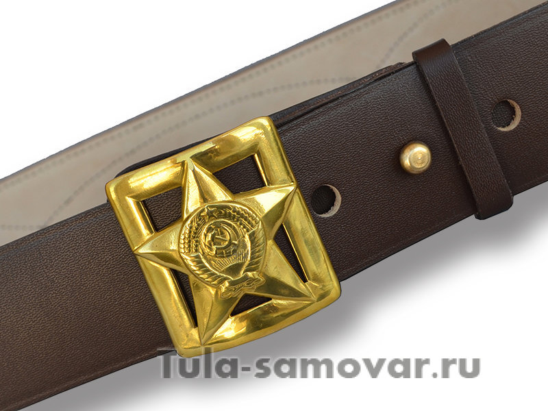Ремень Генерала СА обр.1969г. экспериментальный (реплика) коричневый