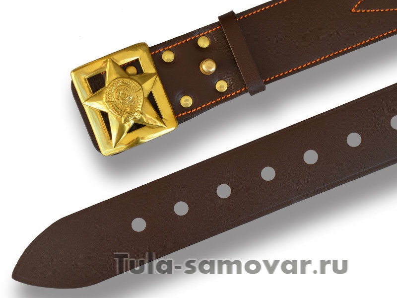 Ремень Генерала СА обр.1969г. экспериментальный (реплика) коричневый